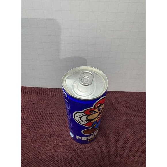 Super Mario Power Up Energy Drink (Unopened & Full) 2007 - Vintage / Collectible - Picture 6 of 9